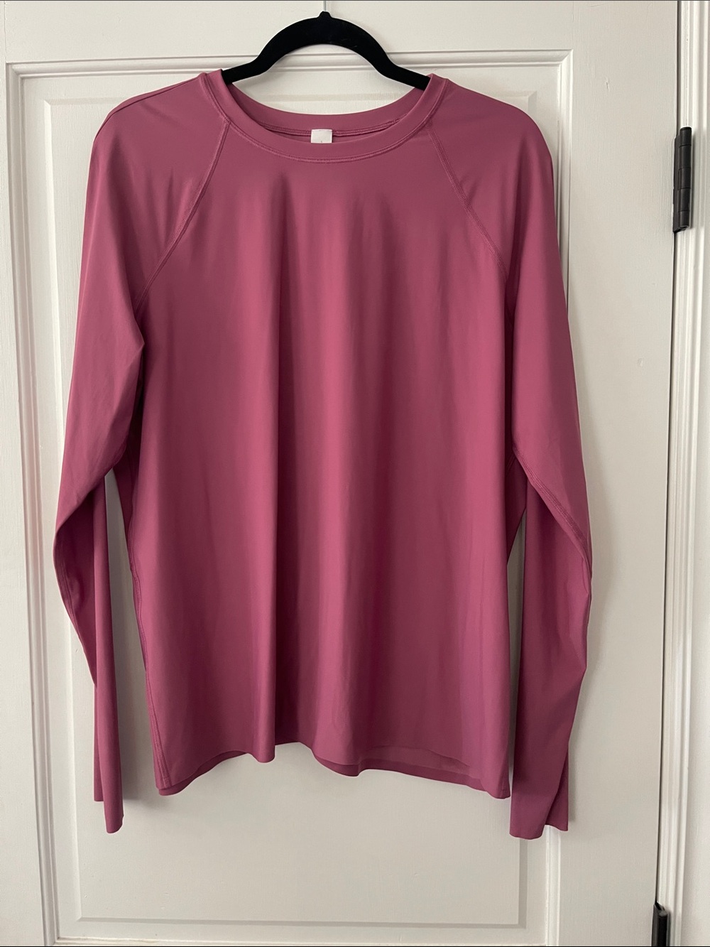 Lululemon Sun shelter LS Rash Guard Women's Long-Sleeve Top - Dusty Rose